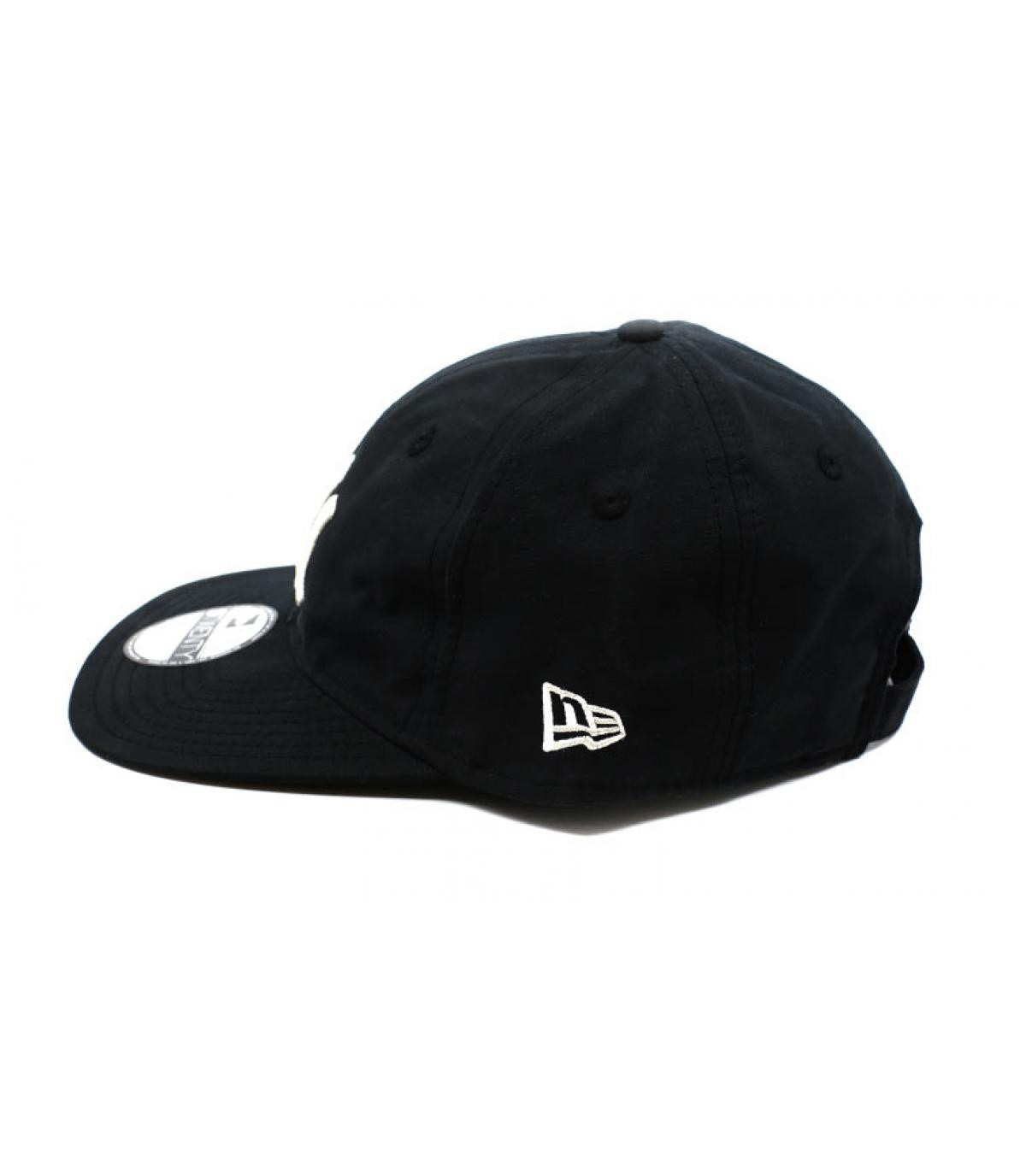 New Era gorra plegable NY negro